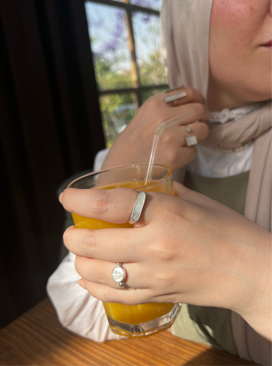 Circle shell Ring