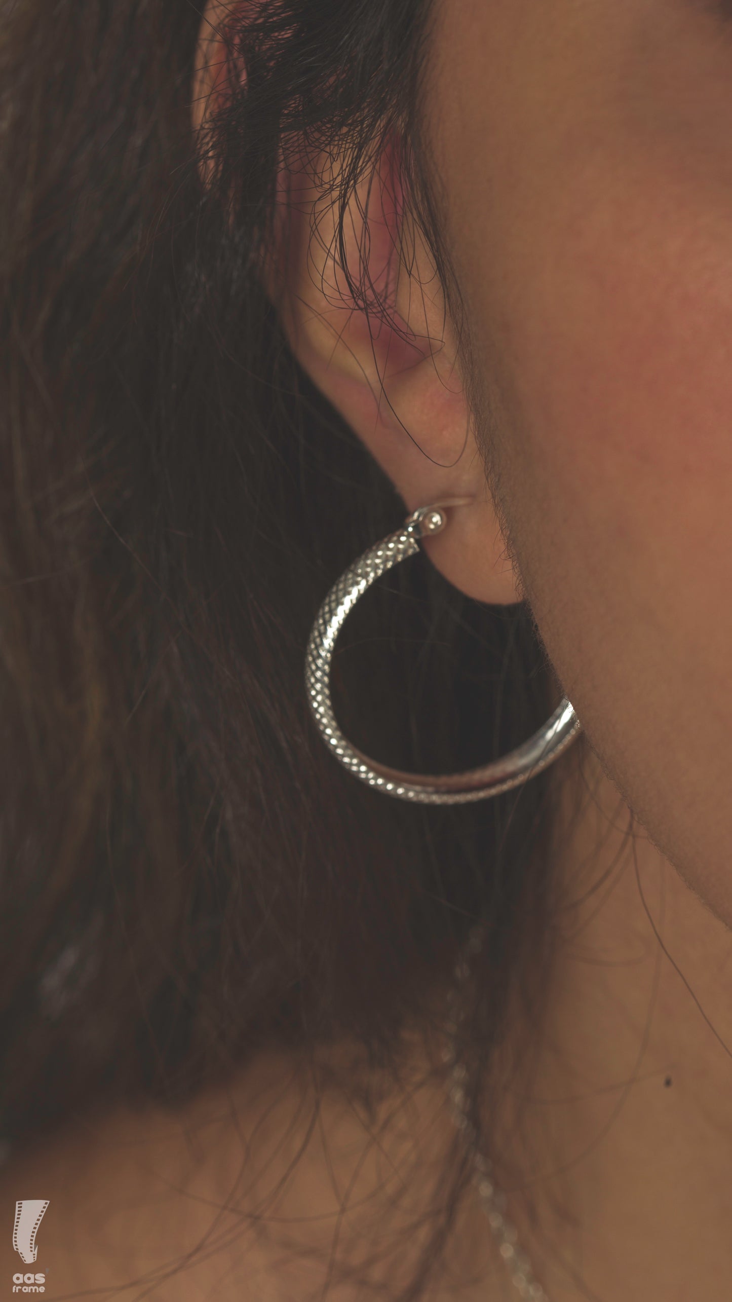 circle crafted earrings