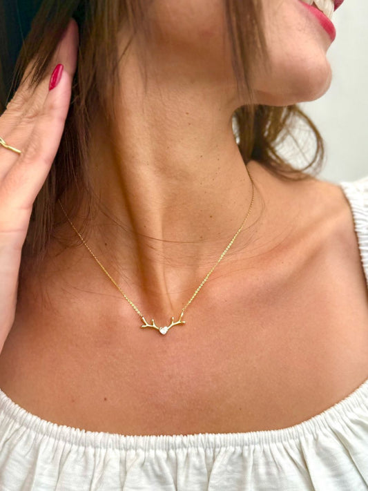 Deer Necklace