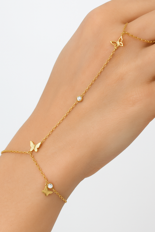 Butterfly Hand Chain