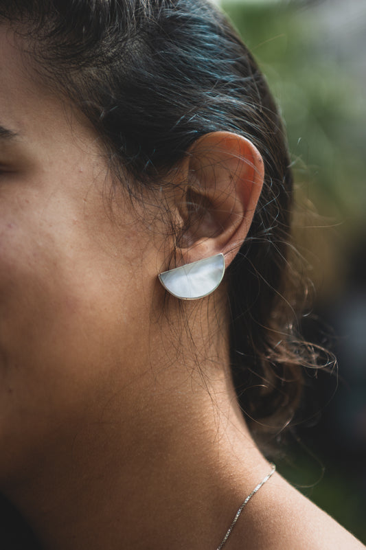 Half Circle Earrings
