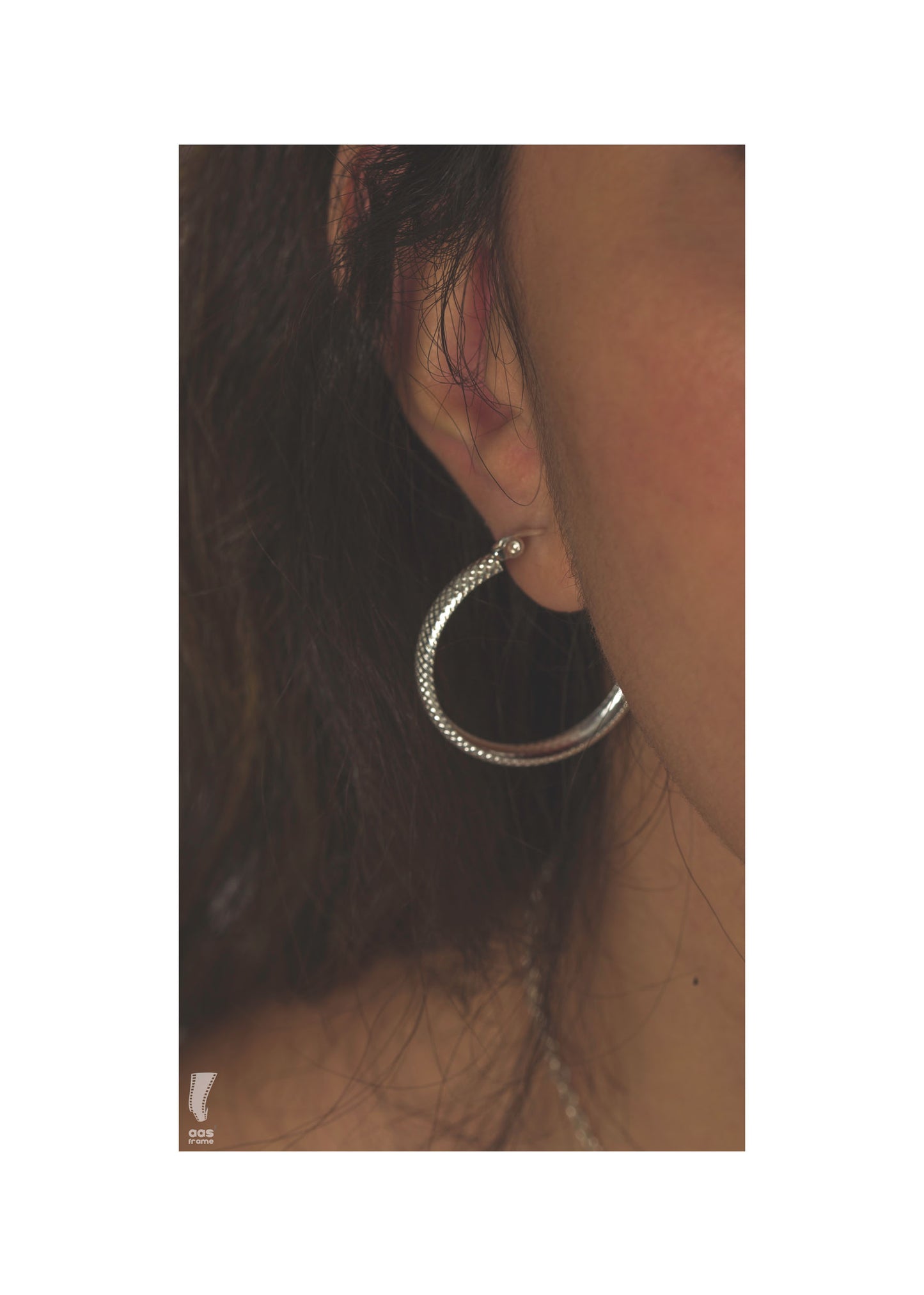 circle crafted earrings