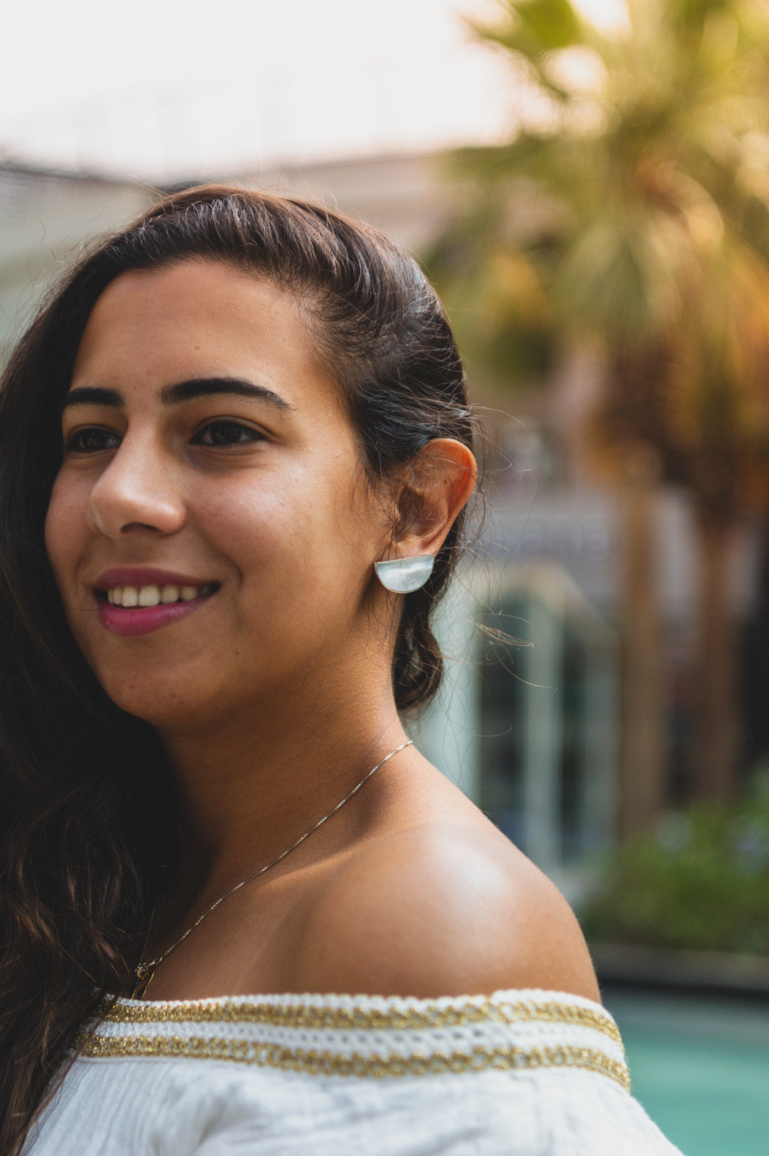 sea shell earrings