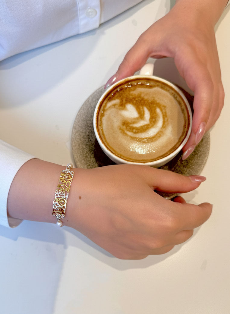 Signature calligraphy Bracelet