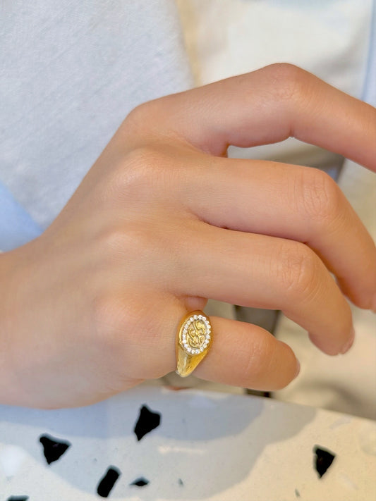 انت عمري pinky Ring
