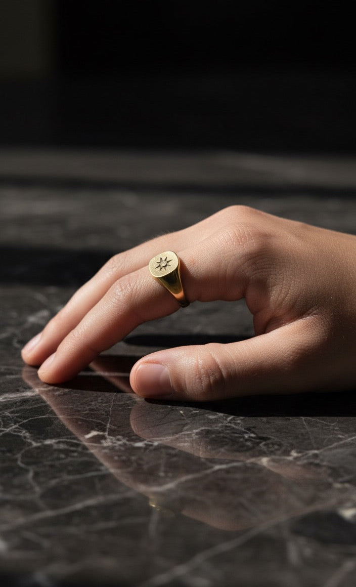 Golden Star Ring