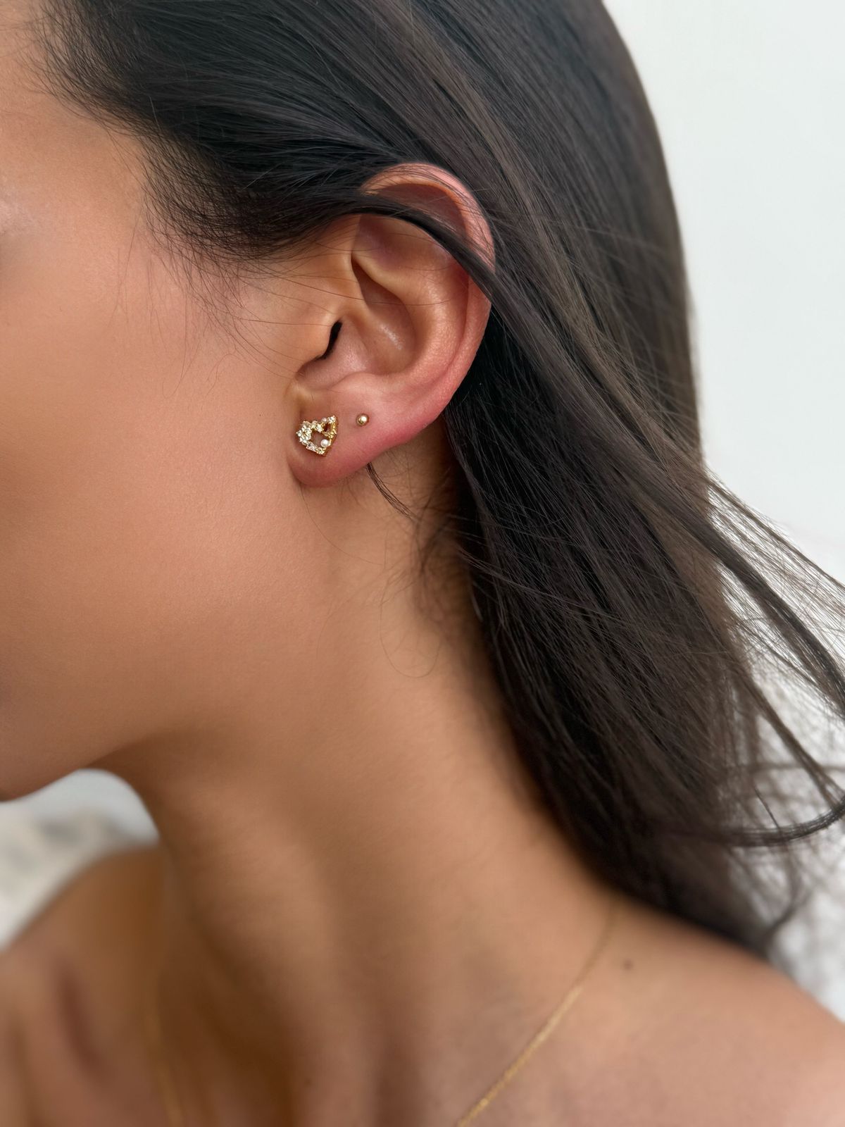 Golden Dot Earrings