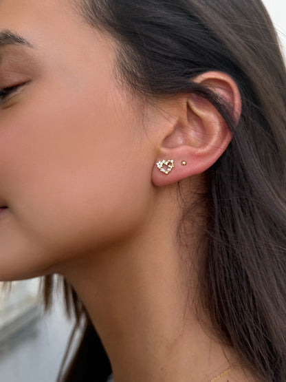 Golden Dot Earrings