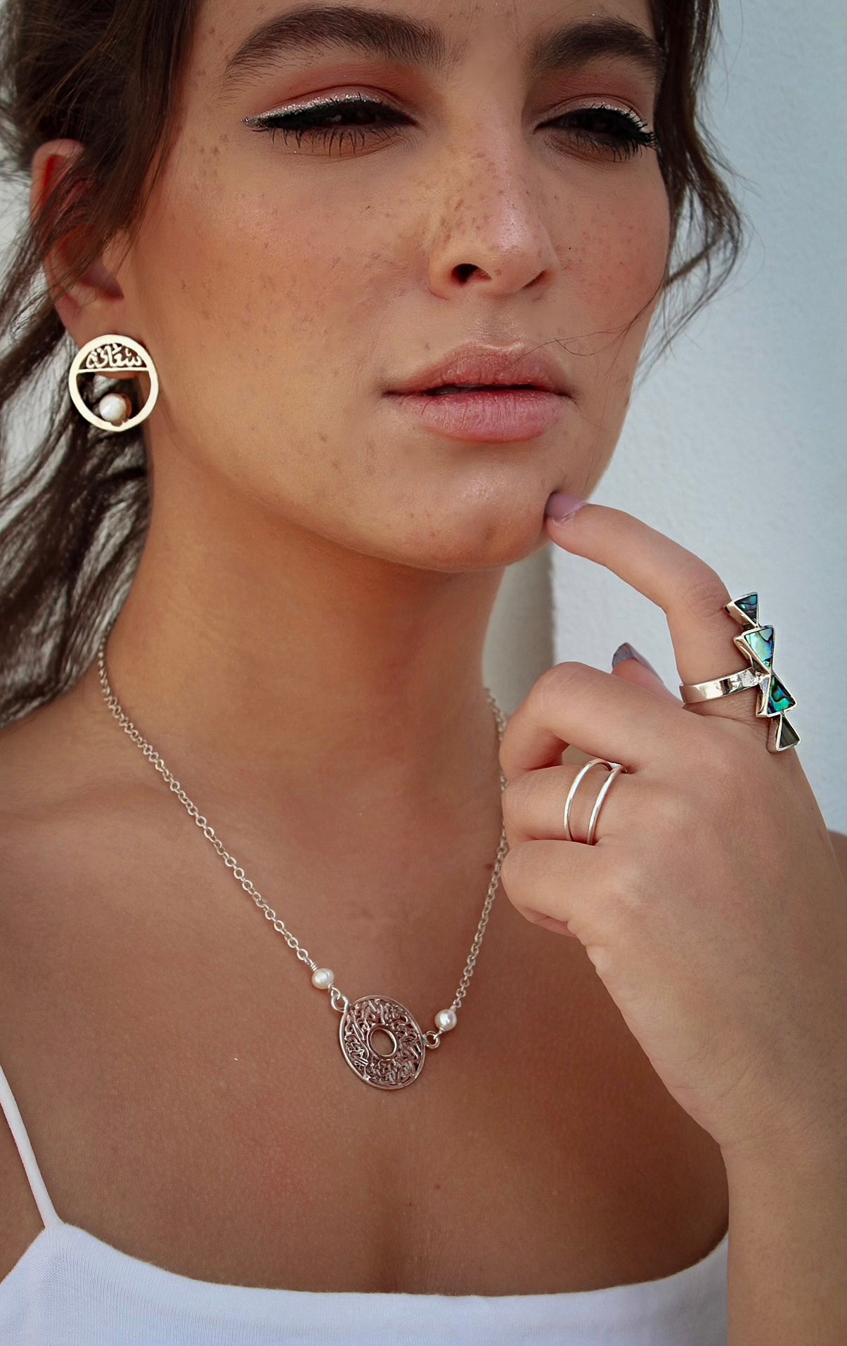 سعادة earrings