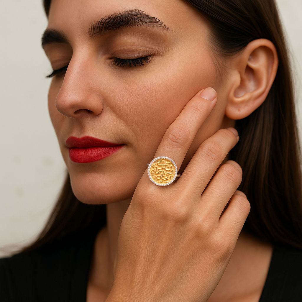 Gold stones Ring