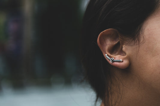 curved earrings