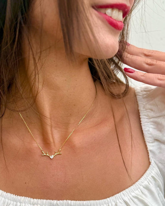 Deer Necklace